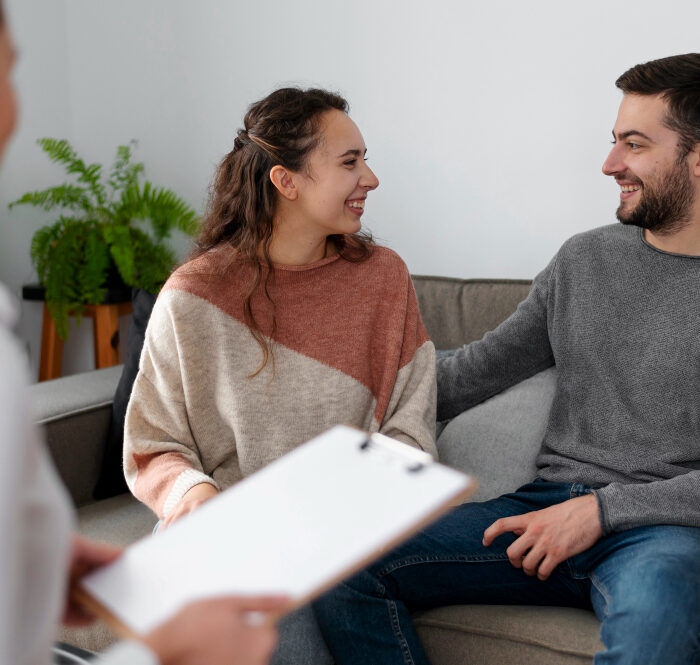 Sesión terapia de pareja